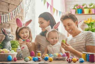 Wielkanoc w z rodziną